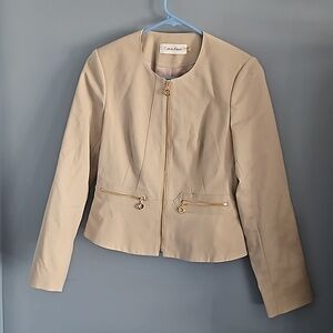 Calvin Klein beige jacket